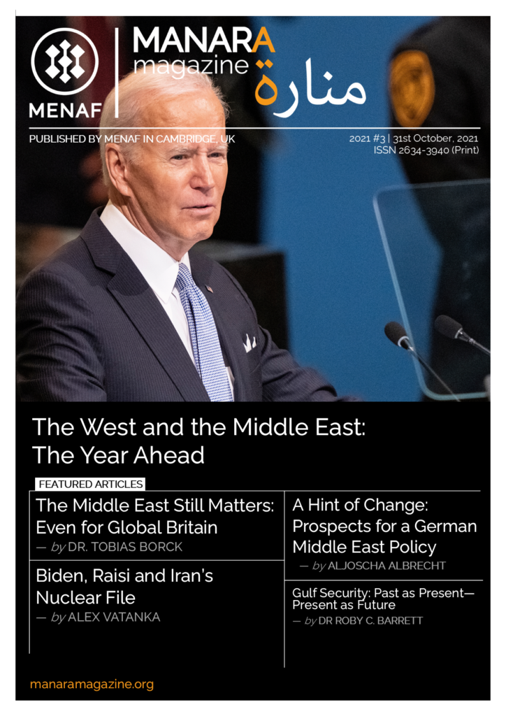2021 #3 The West and the Middle East: The Year Ahead