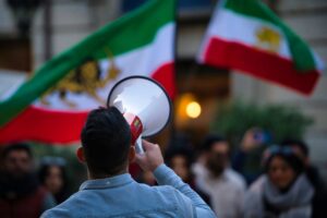 Protest against regime in Iran