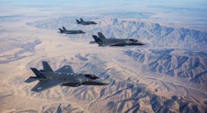 Israel air force above Iran.