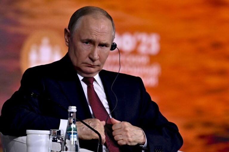 Russian President Vladimir Putin made important statements during a program he attended. St. Petersburg, Russia